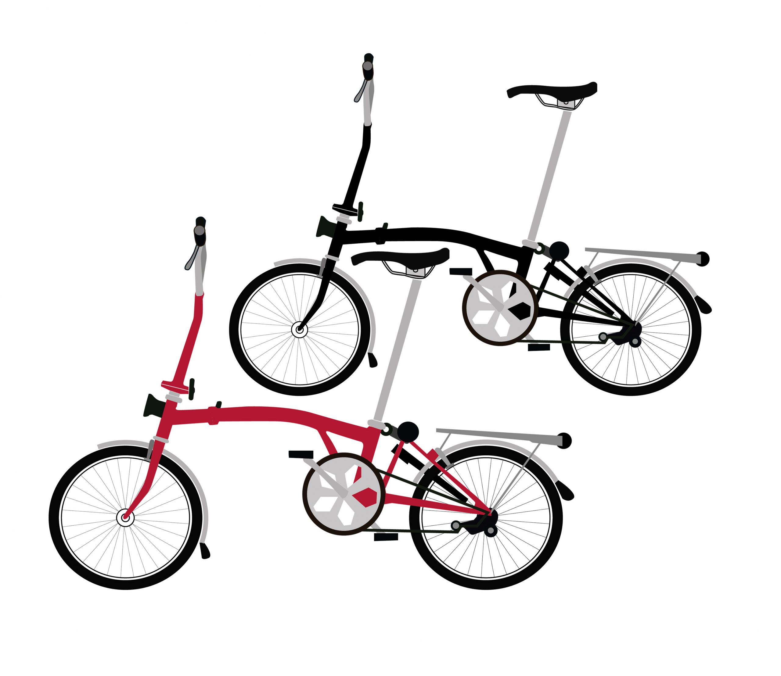 2 bromptons